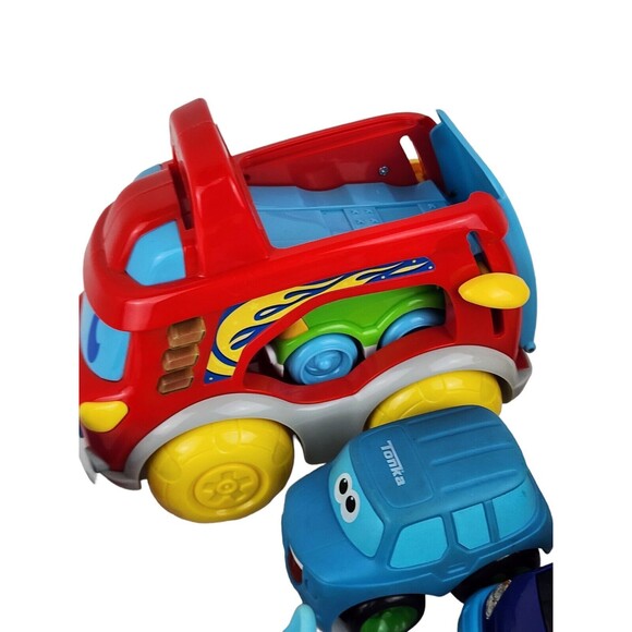 Playskool Tonka Unbranded Toddler Toys Chunky Cars Vehicles Lot - Picture 4 of 10